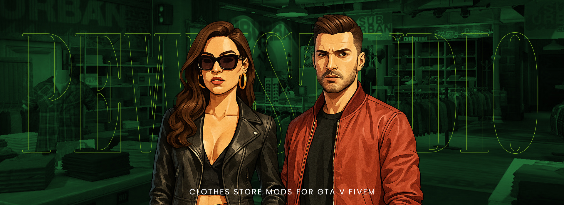 Pewe Studios Clothes Store FiveM Mods