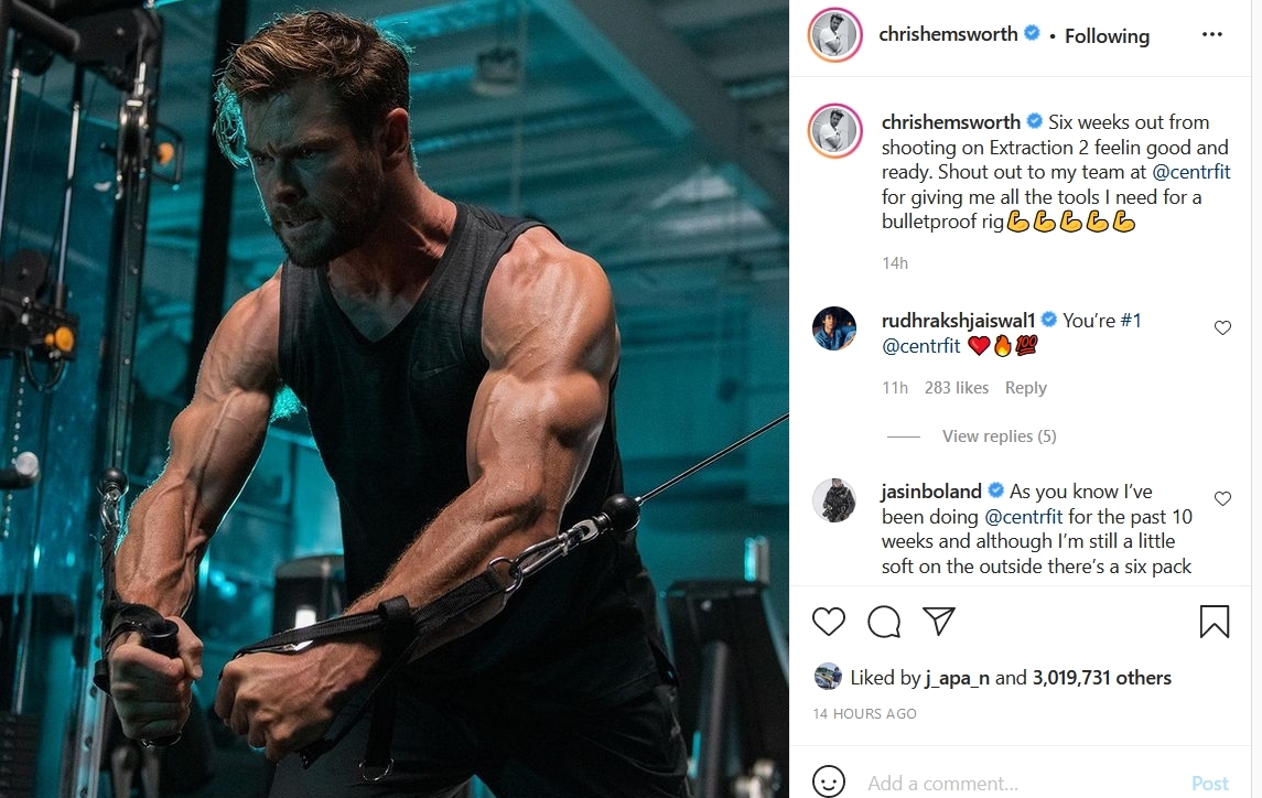 New Chris Hemsworth pic - Bodybuilding.com Forums