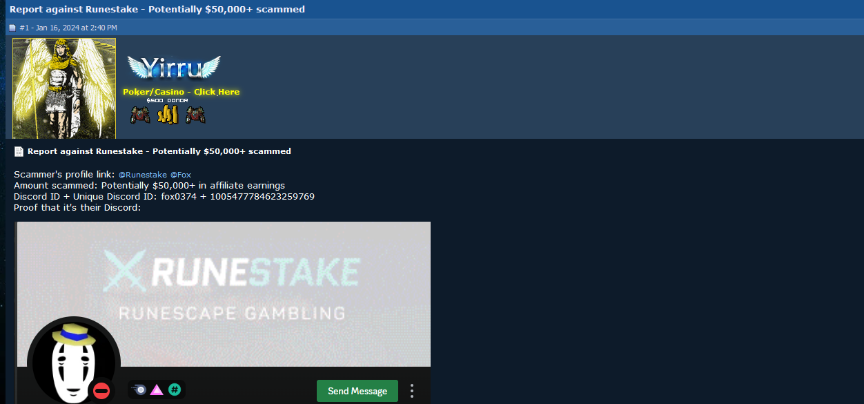 [DENIED]Start actually banning people that interfere in RAS instead of ...