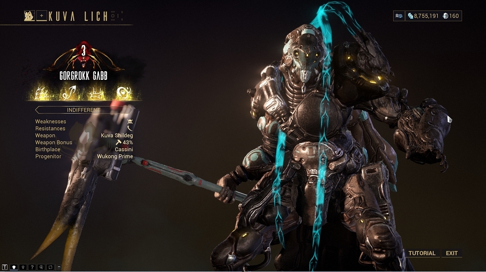 WTS Full Mask Male Lich [Picture Available] - Trading Post - Warframe ...