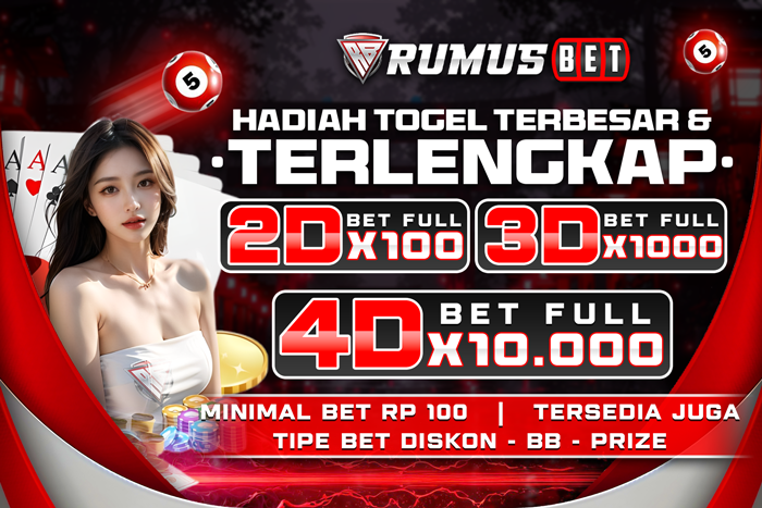 RUMUSBET > Daftar Situs Toto Togel 4D & Slot Online Resmi Anti Rungkat image 1