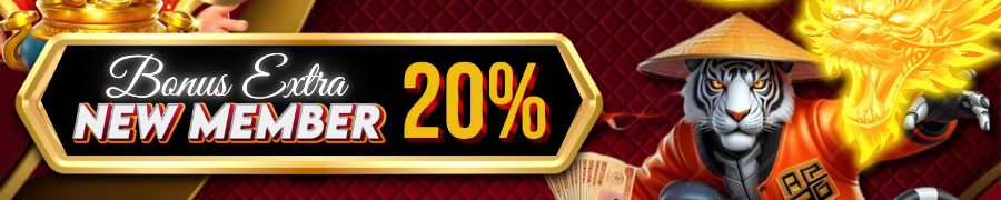 BONUS NEW MEMBER 20%