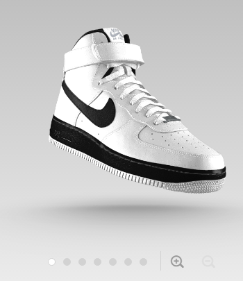 nike air force 1 split yin & yang