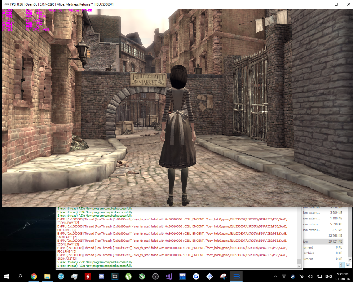 RPCS3 Forums - Alice Madness Returns [BLUS30607]