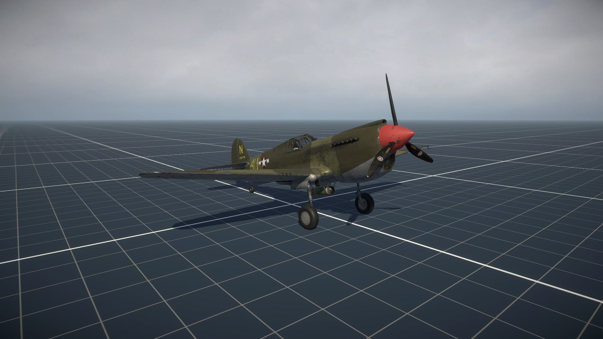 Curtiss P40E 'Warhawk'