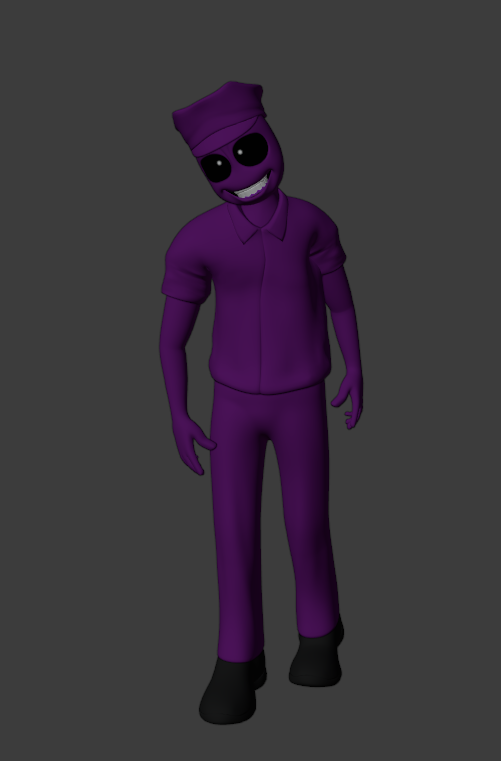 Vincent [BLENDER WIP] : r/fivenightsatfreddys