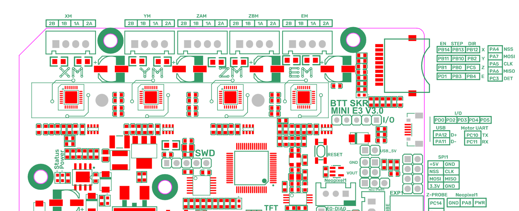 Just installed skr mini e3 v3 and the Stepper motors jittering back and forth. r/BIGTREETECH