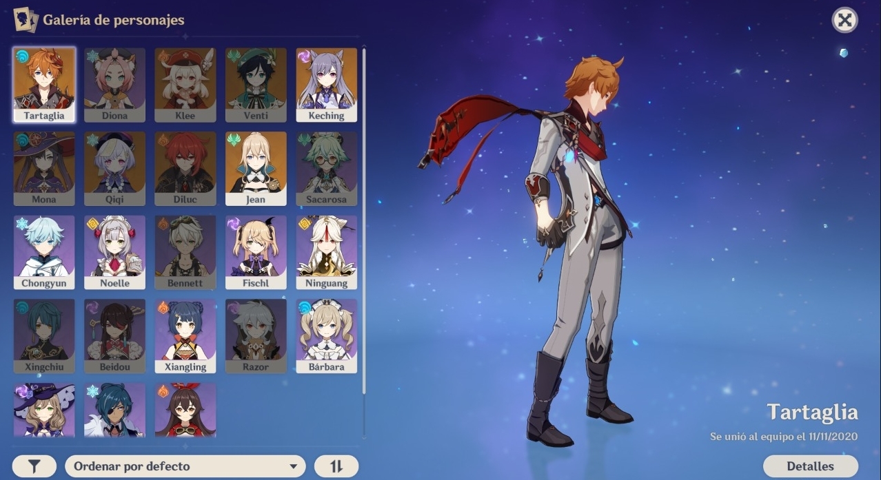 SOLD RUSH SALE Ar 31 Childe + Keching + Jean EpicNPC