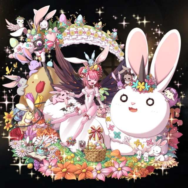 イラストの小ネタが細かすぎる!あのうさぎの正体は誰?の参考画像 - わんにゃんランド - アイギス攻略まとめ