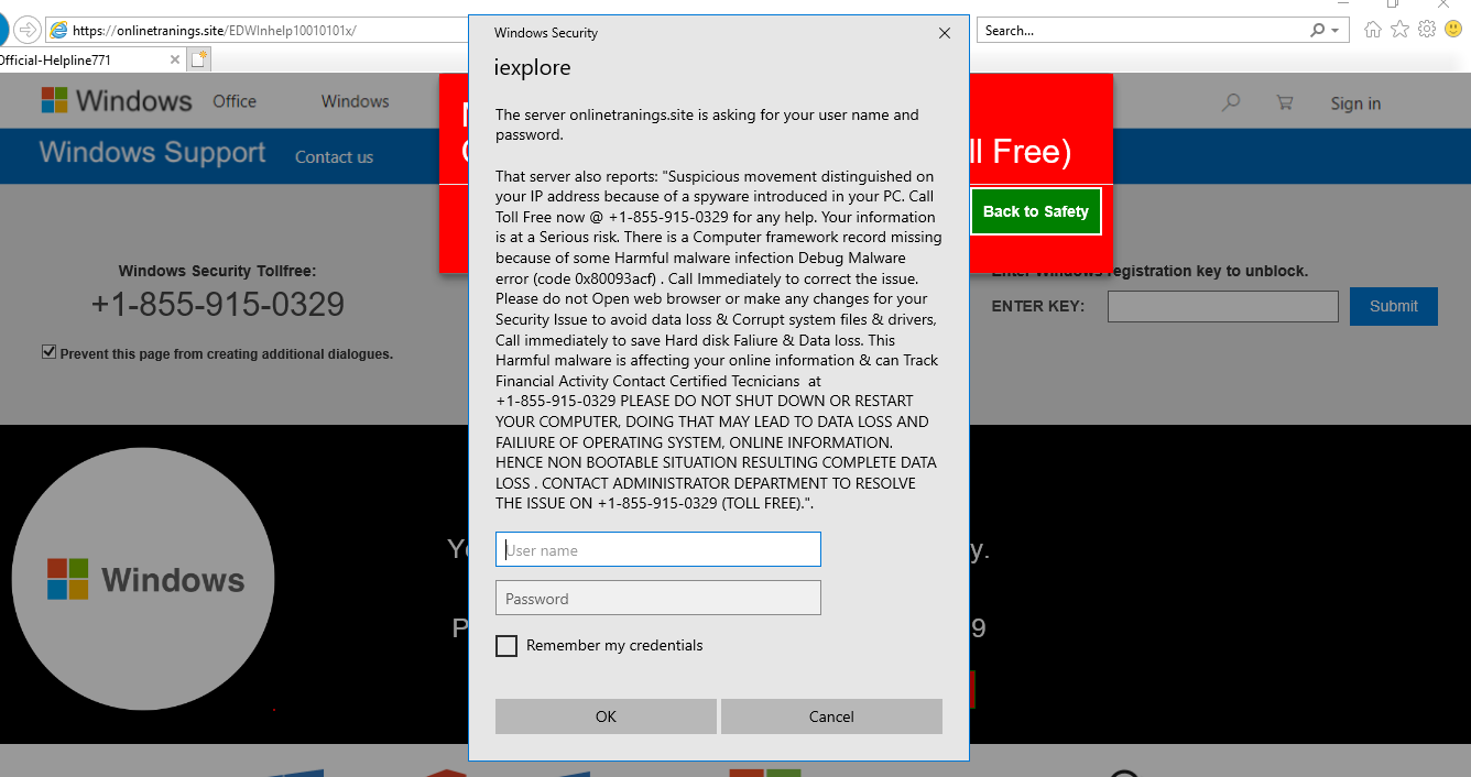 1 855 915 0329 Fake Microsoft Popup Scammer Info Scambaiters Forum Share Numbers More - even roblox has scammers scambait