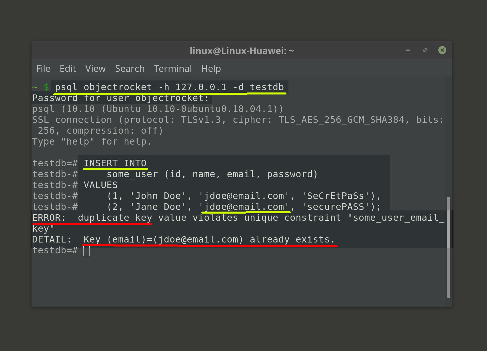 postgres foreign key constraint