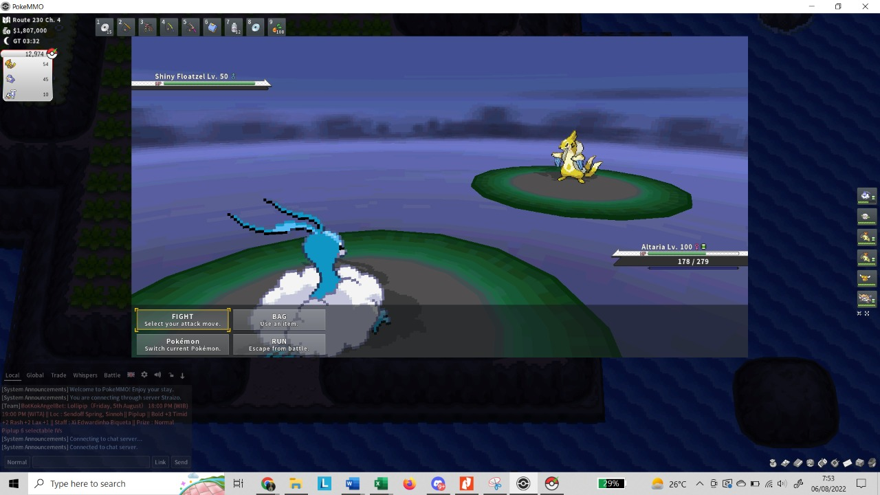 Someone got the shiny Raikou! GG! - Shiny Showcase - PokeMMO