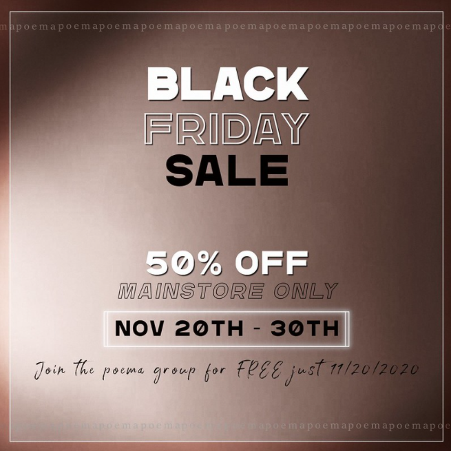 The FabFree Black Friday Sale Listing