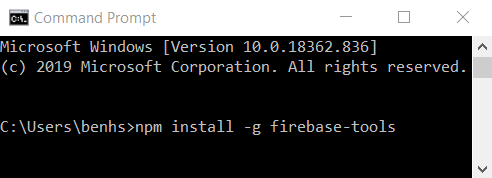 Installing Firebase Tools