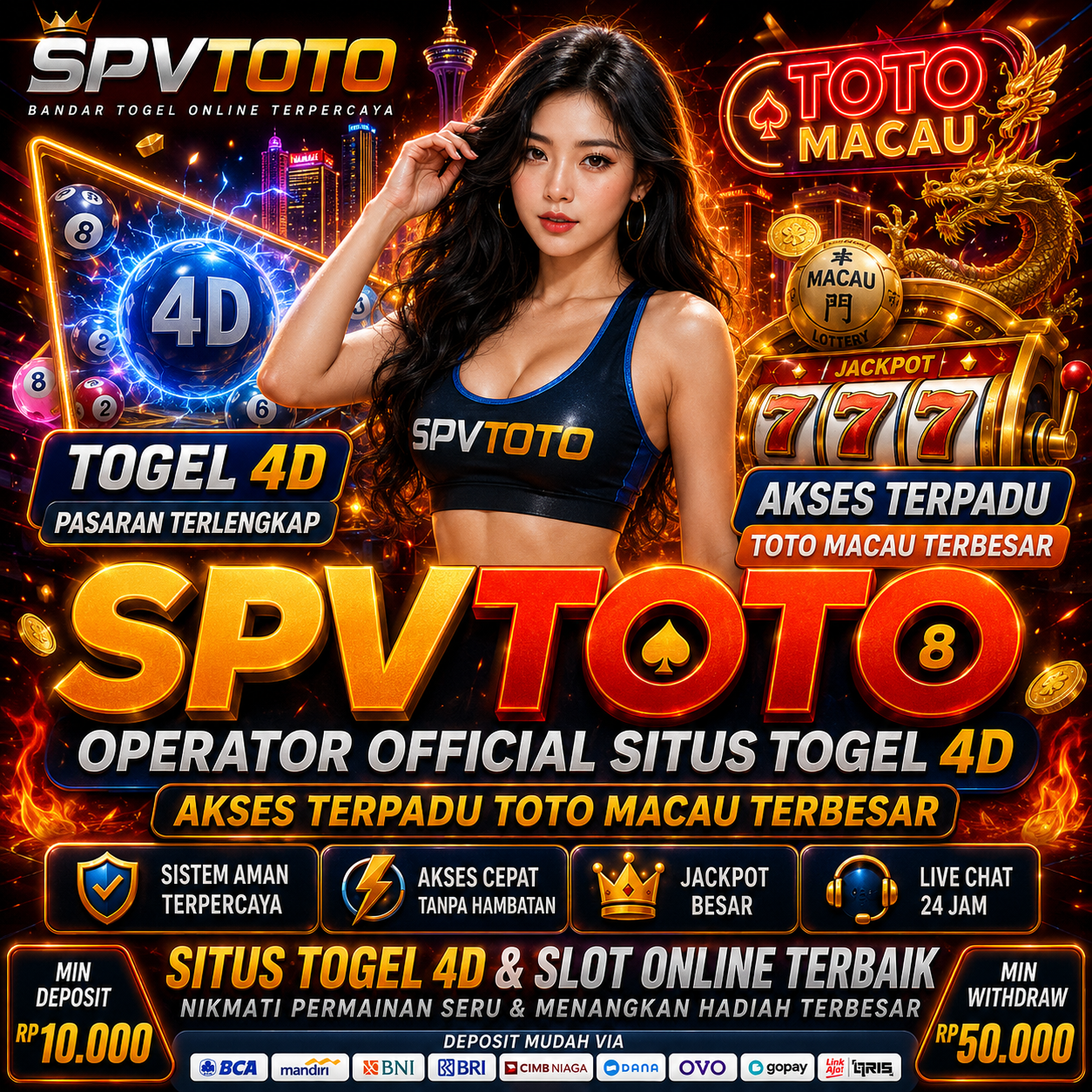 SPVTOTO > Studio Live Draw Bandar Toto Macau Real Time Anti Lelet!
