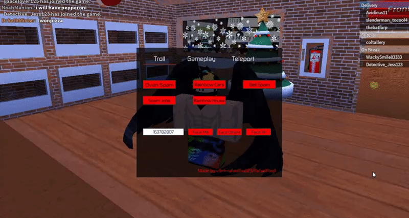 Roblox Work At A Pizza Place Gui Pastebin