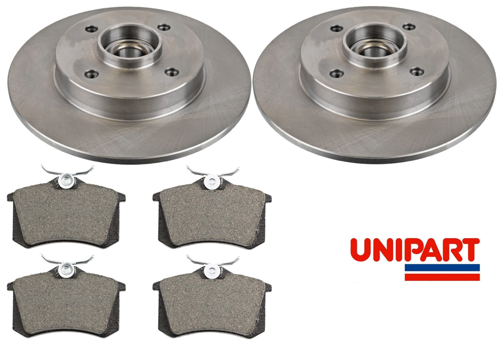 For Citroen DS3 C3 C4 / Vauxhall Crossland X Rear Brake Discs