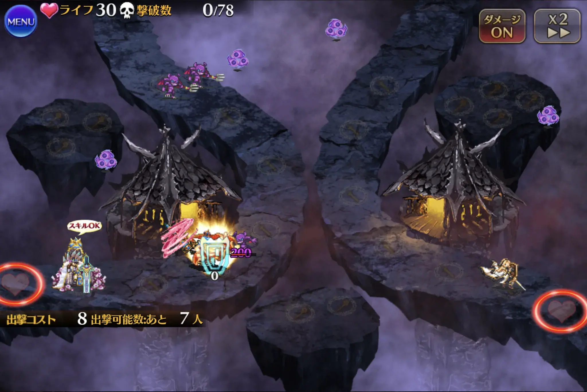 ミレイユ、クラス強化で反射ダメージも爆上がり？検証で分かった衝撃の事実！の参考画像 - わんにゃんランド - アイギス攻略まとめ