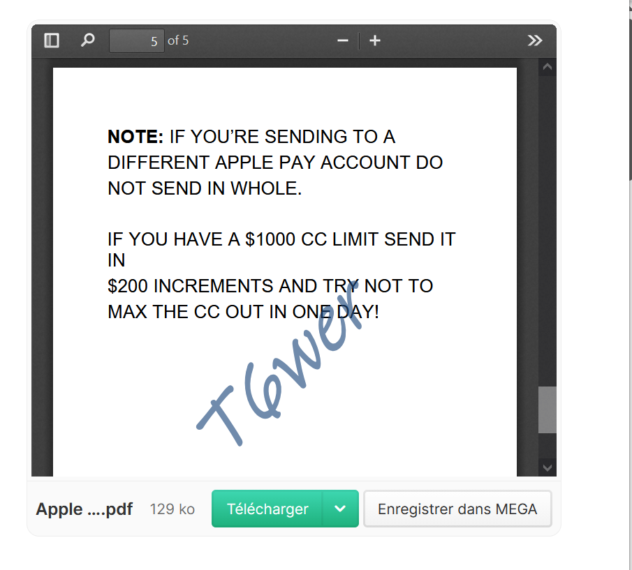 Apple Pay Method❤️Fresh-Method✔️-High-Quality-PDF-✔️Latest-