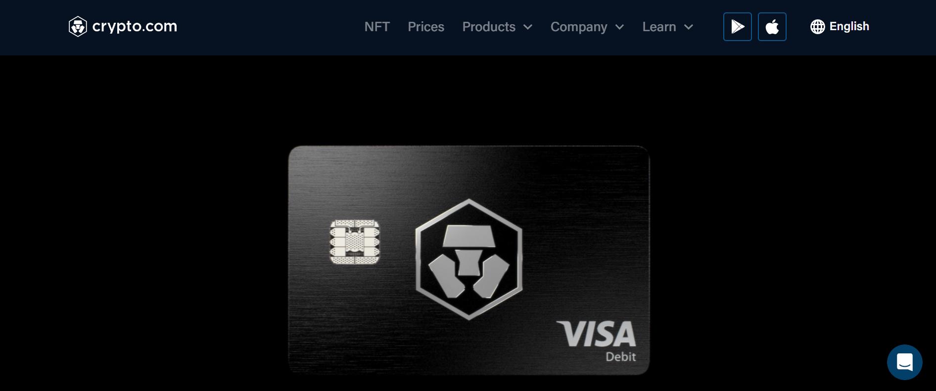 Crypto.com Visa card