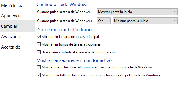 Poner la barra de escritorio transparente en Windows 10
