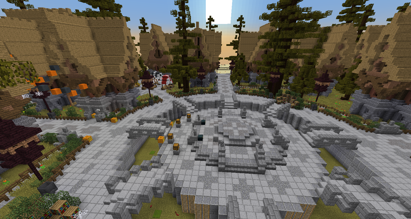 Spawn of MineSuperior Factions. pics.
