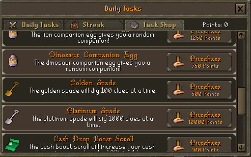 Platinum Spade