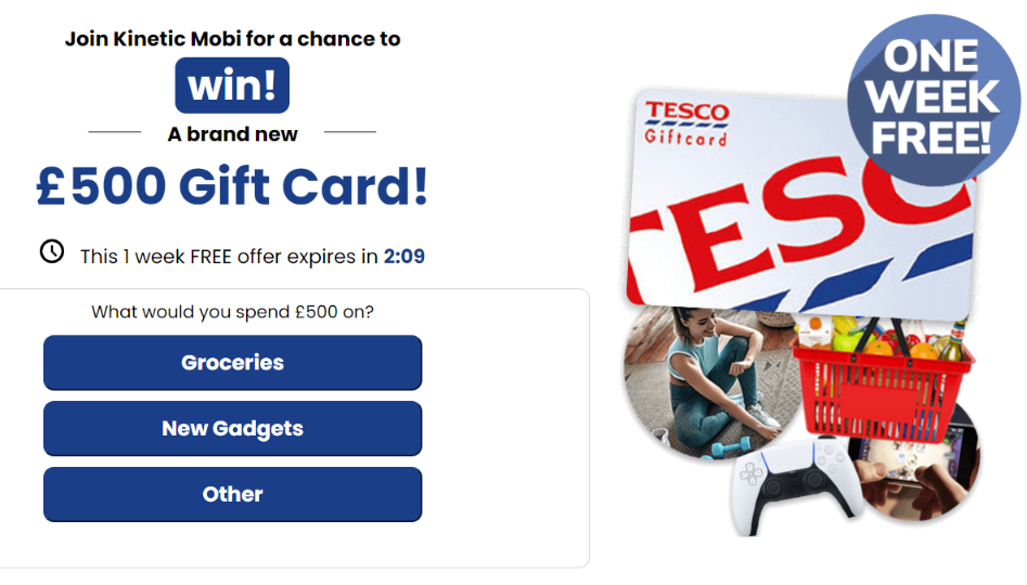 [PayPal] UK | Tesco £500 Gift Card!