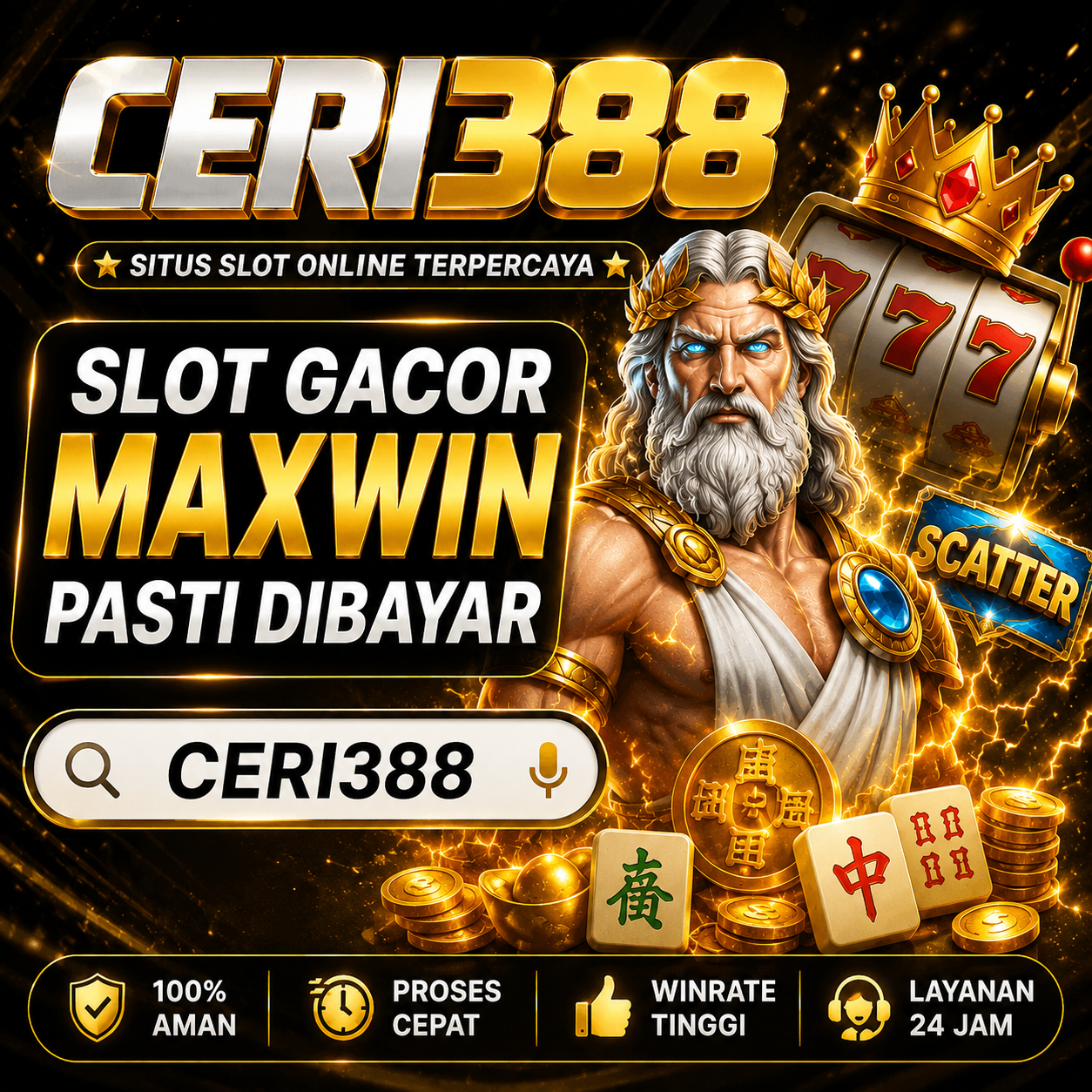 CERI388 - Link Slot Gacor Terpercaya Mudah Menang dengan Bonus dan RTP Tinggi