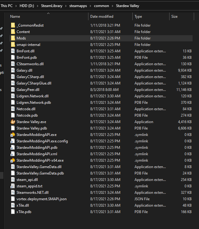 smapi not working at all : r/StardewValley