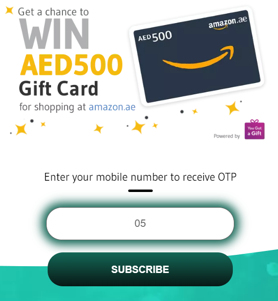 [PIN] AE | Win Amazon Giftcard AR (Etisalat)