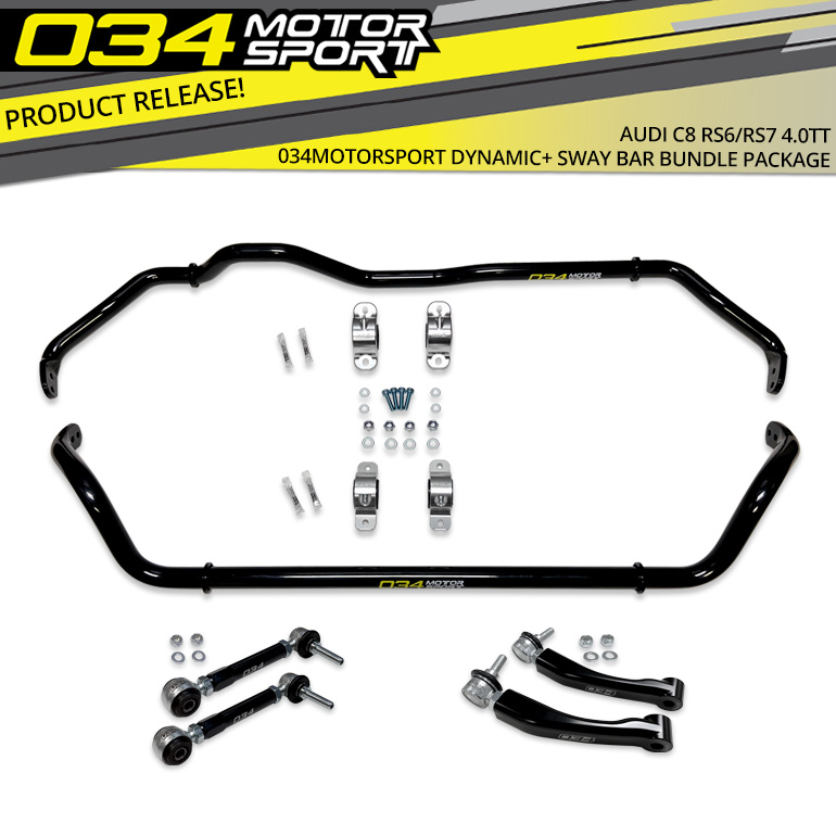 Dynamic+ Sway Bar Bundle Package Now Available from 034Motorsport!