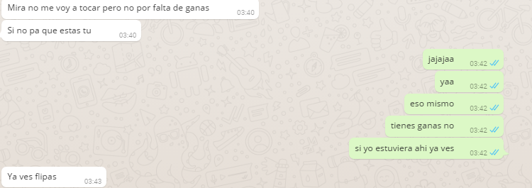 soy un GOLFO y un CABRON con los papos y ya ni me quieren VER