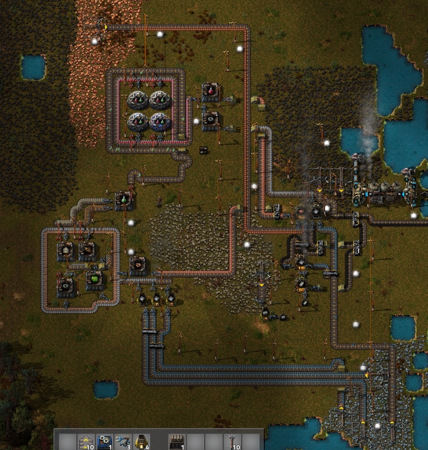 Quit for a few weeks, someone taught me how to make a Red Science