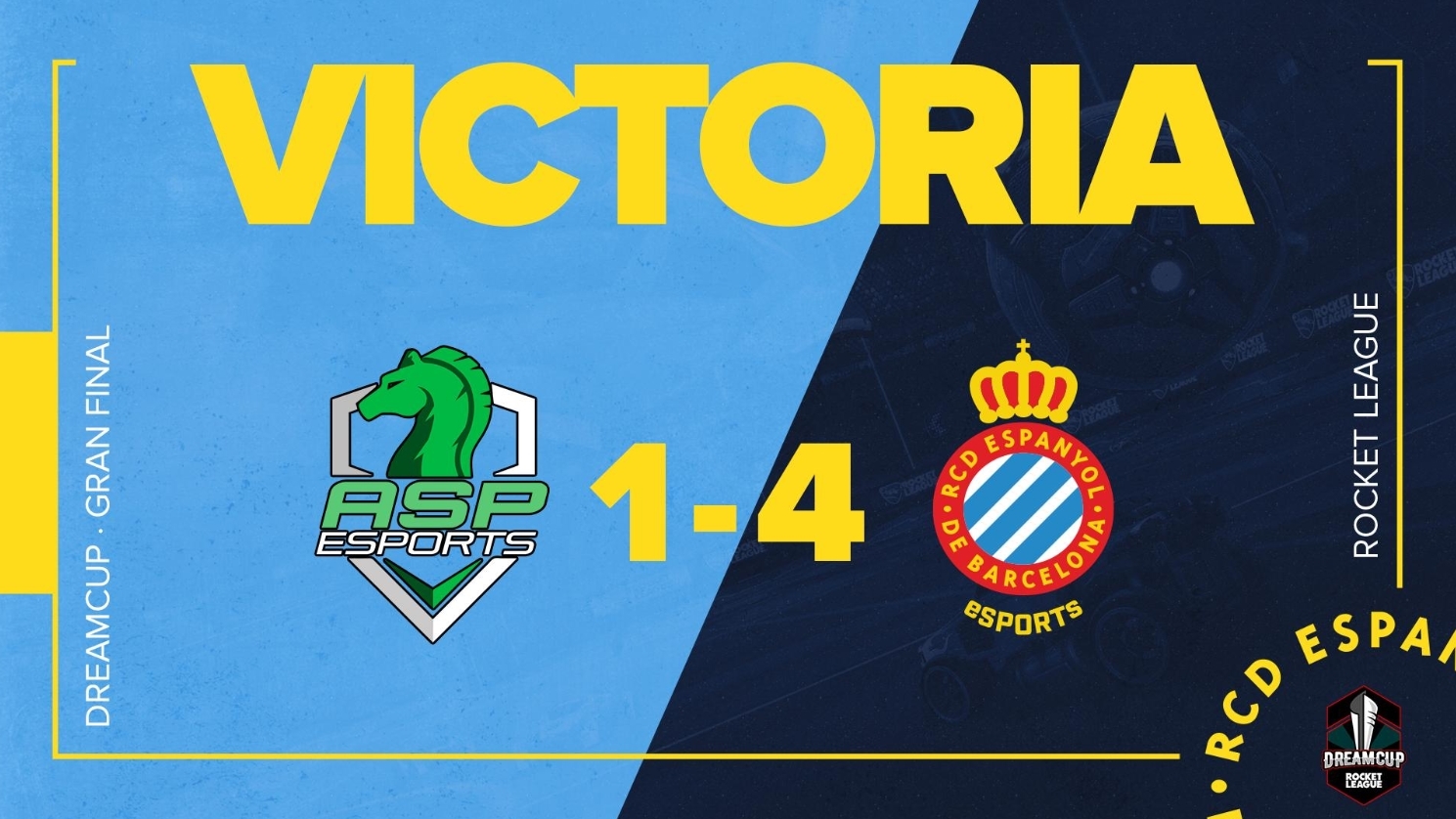 Fuente: https://twitter.com/DreamcupSpain El RCD Espanyol jugará el DreamHack Pro Circuit de Valencia tras ganar la gran final de Dream Cup.
