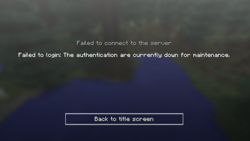 how to fix authentication servers are down technic launcher