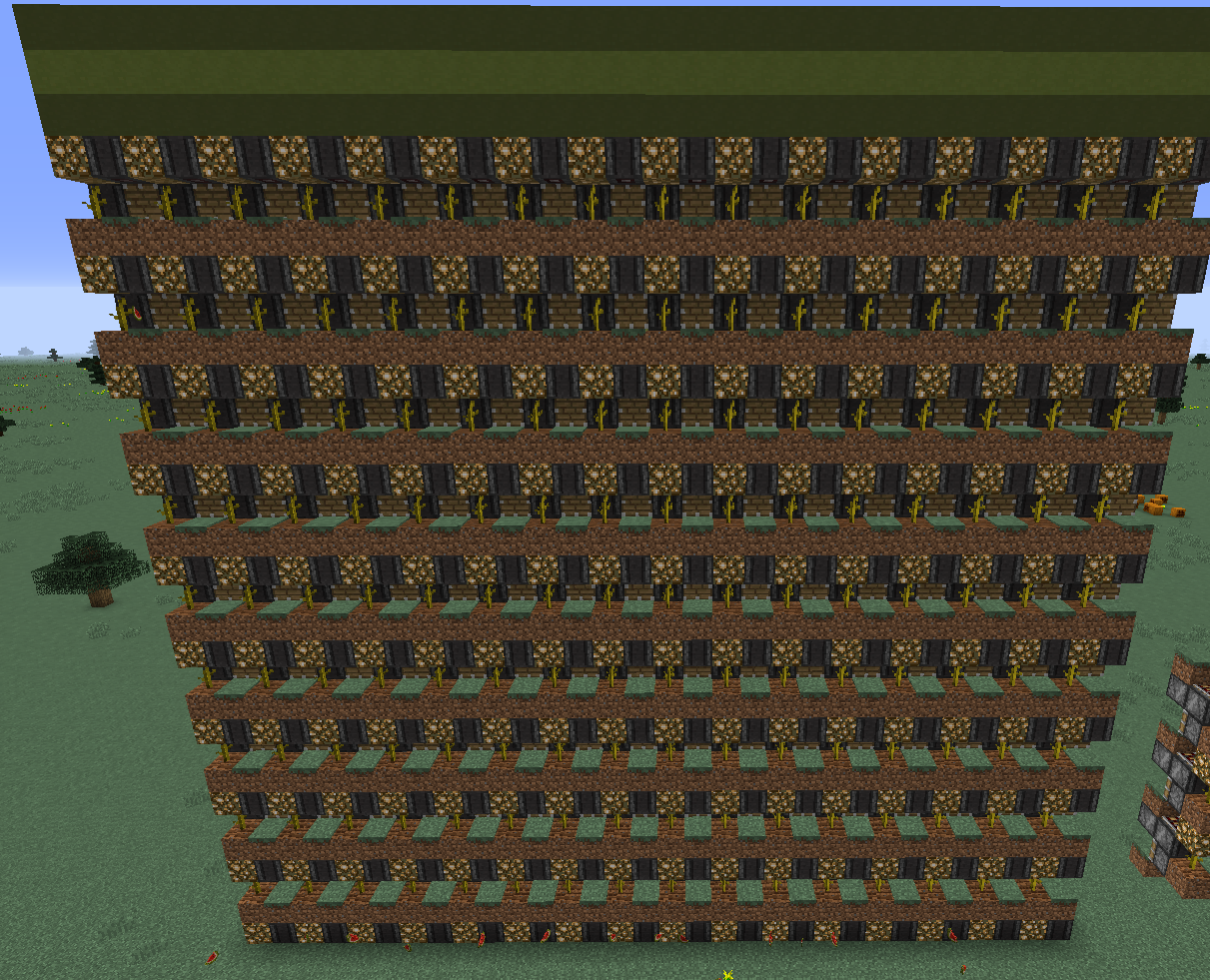 New super efficient melon/pumpkin farm using observer ...