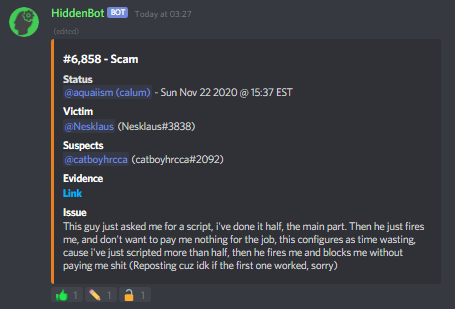 Evidence 1