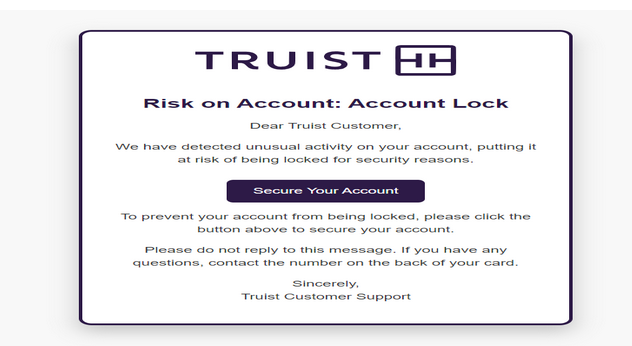 ⭐ Truist Account Lock 2025 ⭐ { Fresh INBOX LETTER } ⭐ HighQuality ❤️