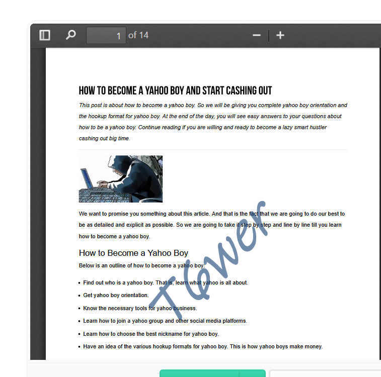 HOW TO BECOME A YAHOO BOY AND START CASHING OUT  📌Fresh-Method✅-High-Quality-PDF-✅Latest-
