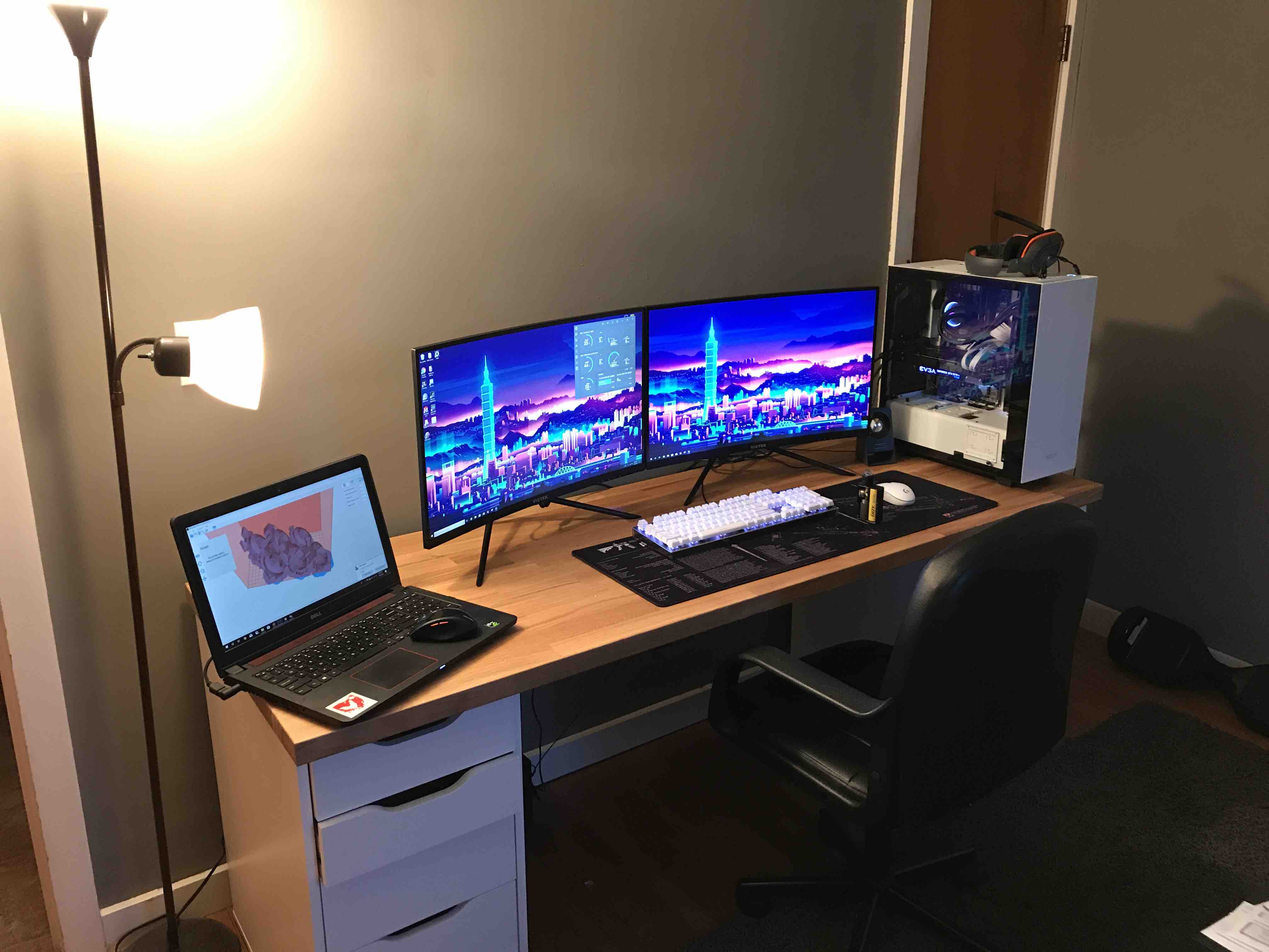 Custom desk risers with company logo :) : r/functionalprint