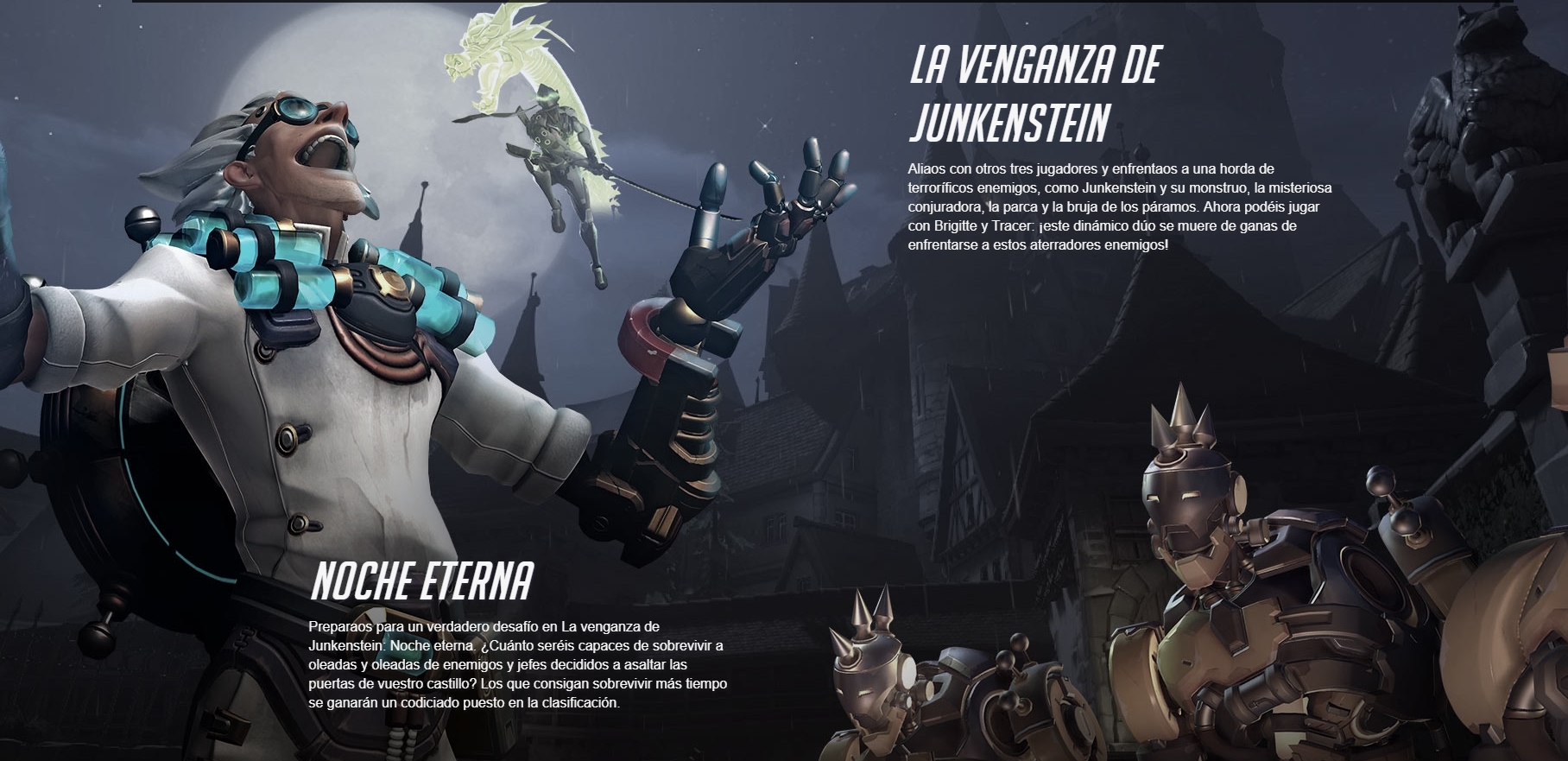 La venganza de Junkenstein y Noche Eterna, los desafíos del evento de Halloween 2018 La venganza de Junkenstein y Noche Eterna, los desafíos del evento de Halloween 2018