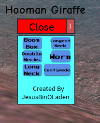 Hooman Giraffe Free Gamepasses - human giraffe roblox