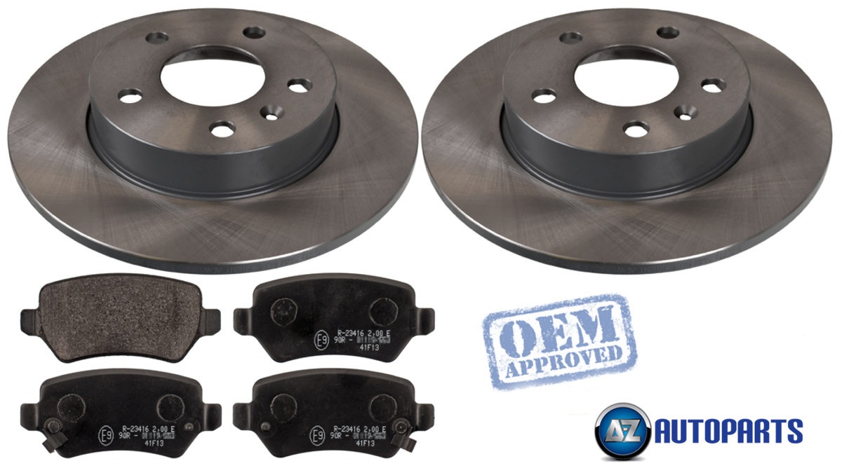 For Vauxhall Astra H MK5 20052010 1.8 SRi 16V Rear Brake Discs & Pads eBay