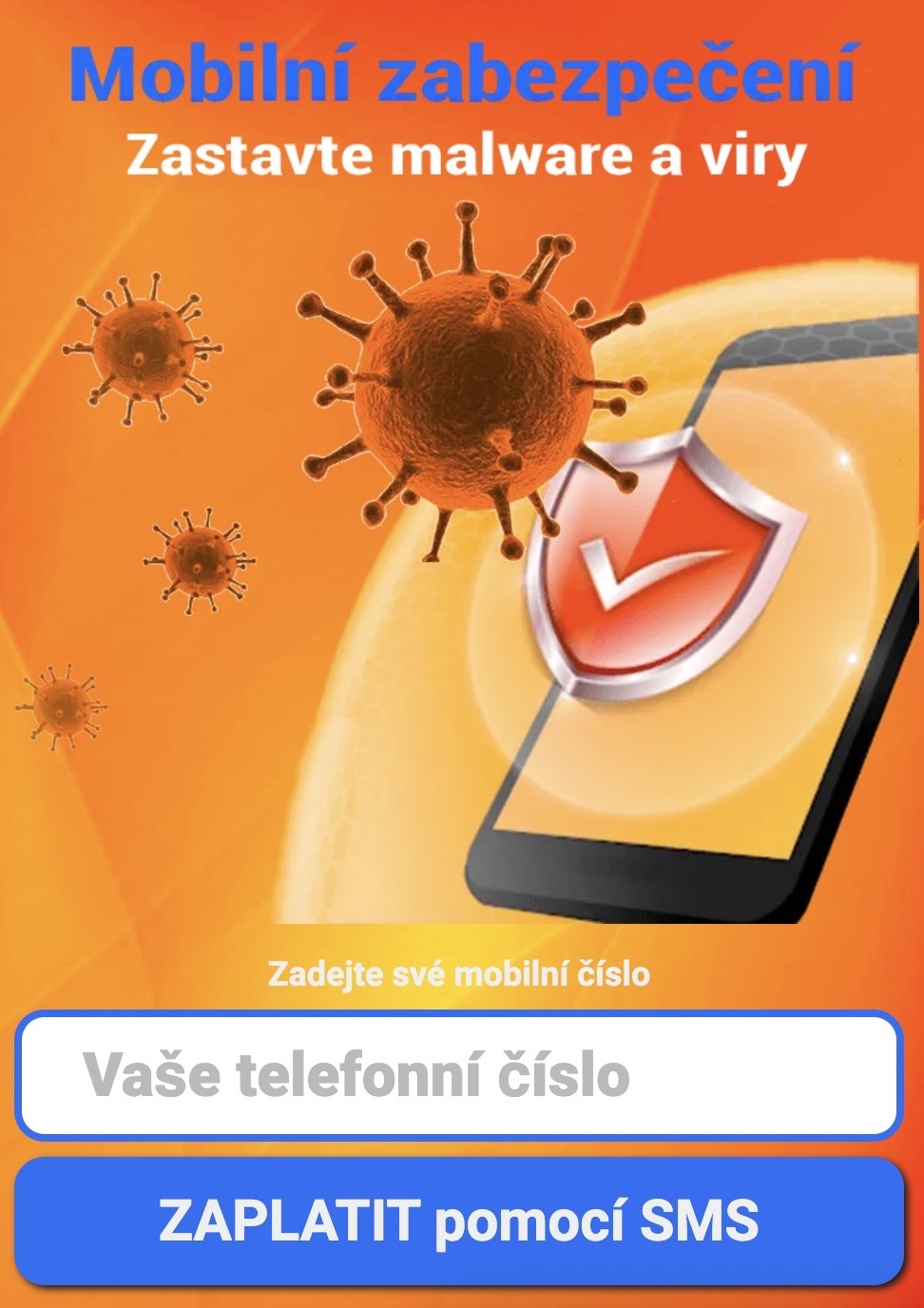 [click2sms] CZ | Antivirus-Orange