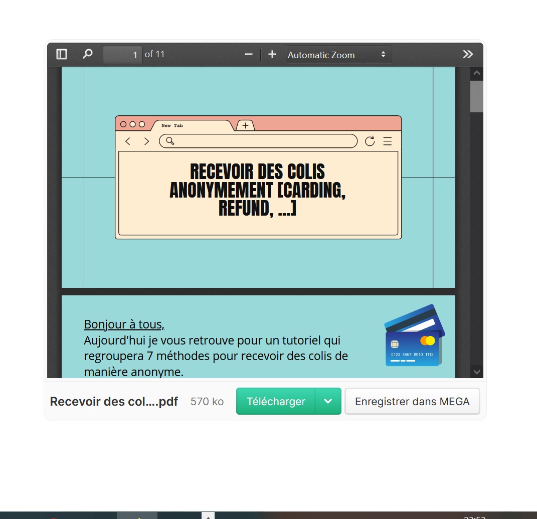 Recevoir des colis anonymement📌Fresh-Method☑️-High-Quality-PDF-☑️Latest-