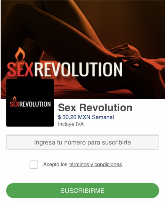 [1-Click] MX | Sex Revolution (Telcel)