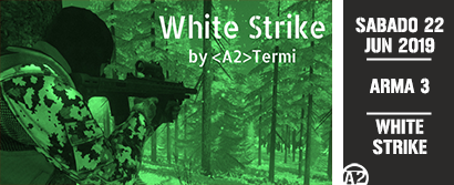 White Strike caja
