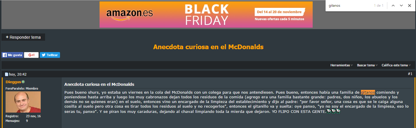 Anecdota curiosa en el McDonalds