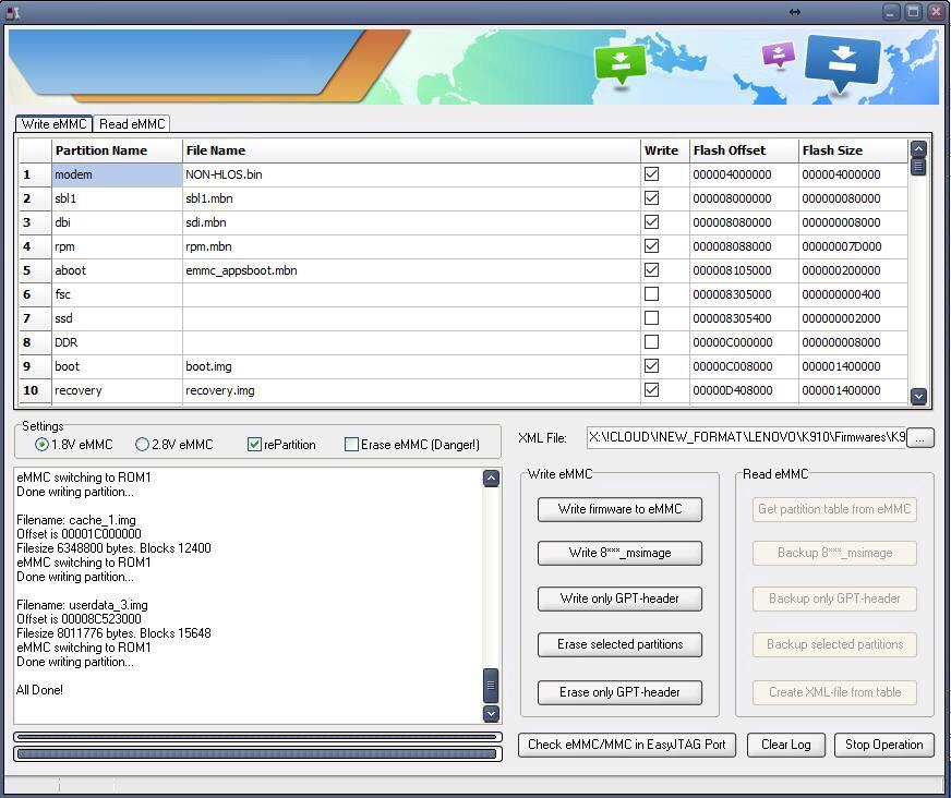 tool studio emmc download tool
